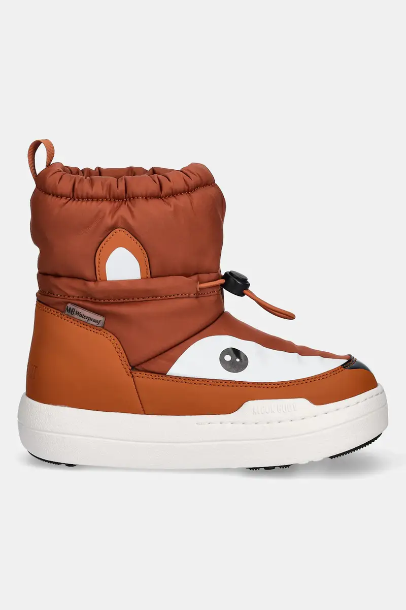 stivali da neve bambini MB JR PARK TUBE MID ANIMAL WP Marrone miniatura 2