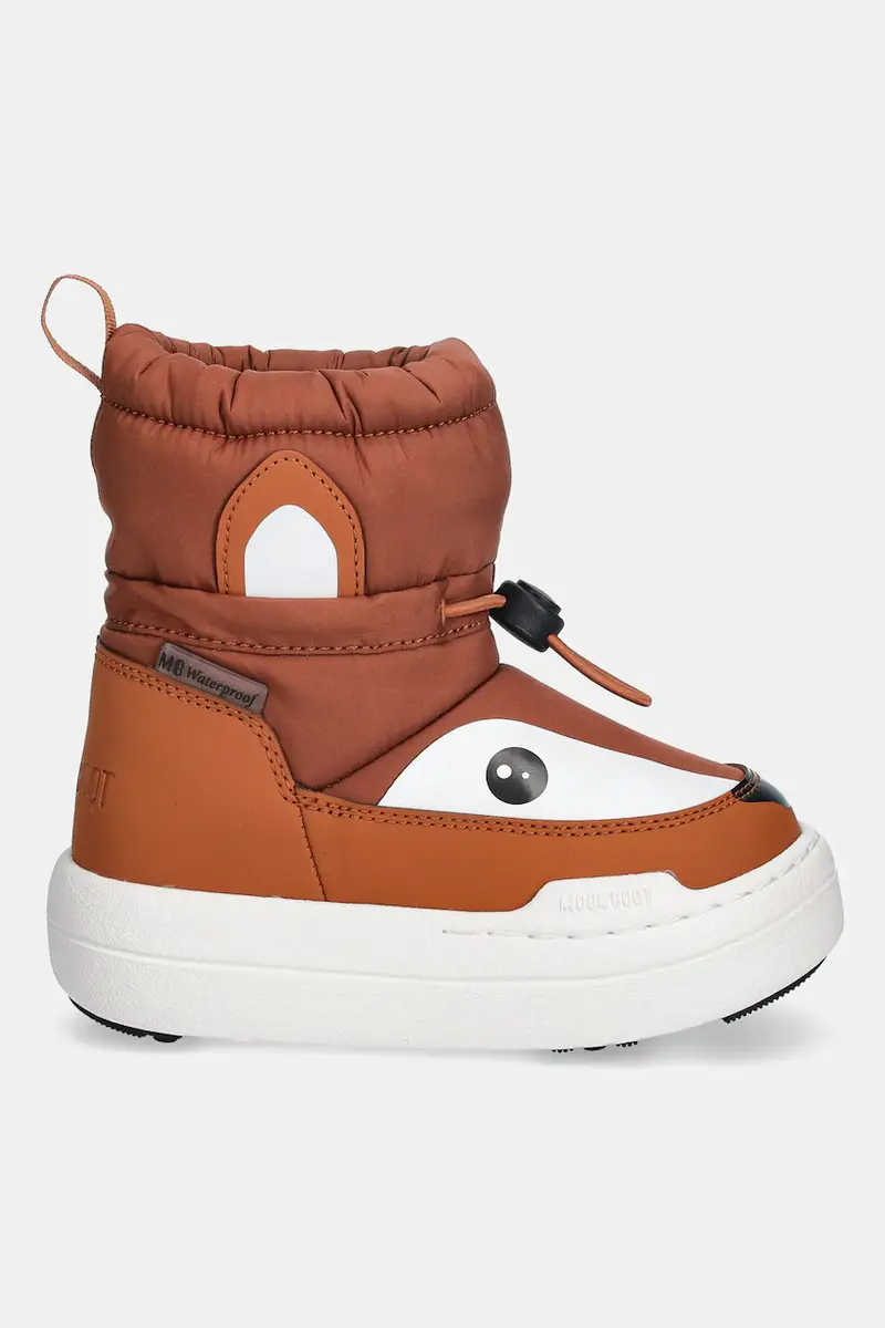 stivali da neve bambini MB JR PARK TUBE MID ANIMAL WP Marrone miniatura 2