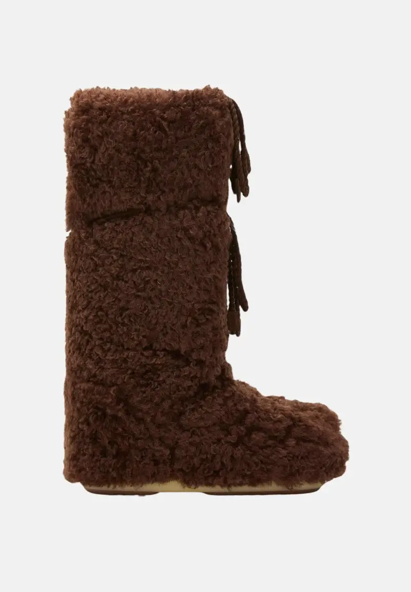 Stivali da neve ICON CURLY EXTRA marroni da donna miniatura 3