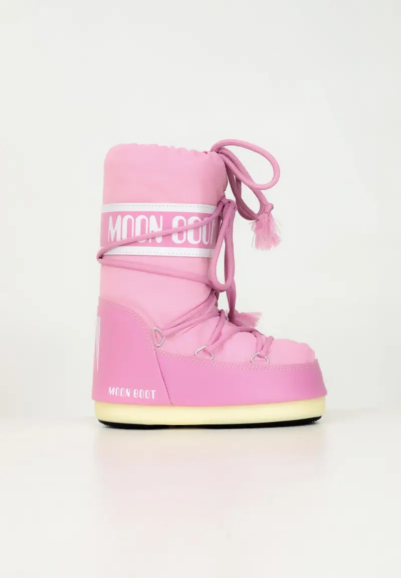 Stivali da neve ICON rosa da neonato miniatura 3