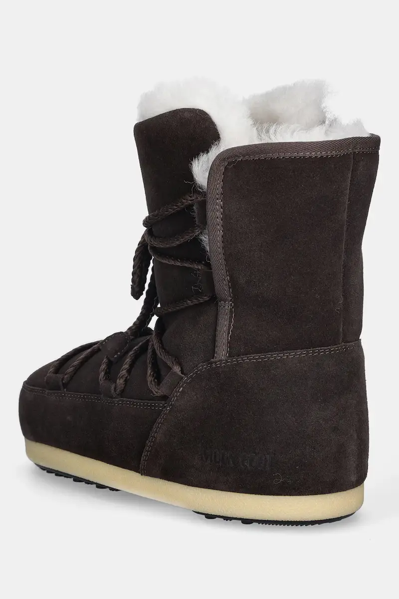 stivali da neve in camoscio MB EVX BOOT SUEDE / SHEARLING colore marrone 80D1470050 M010 miniatura 3
