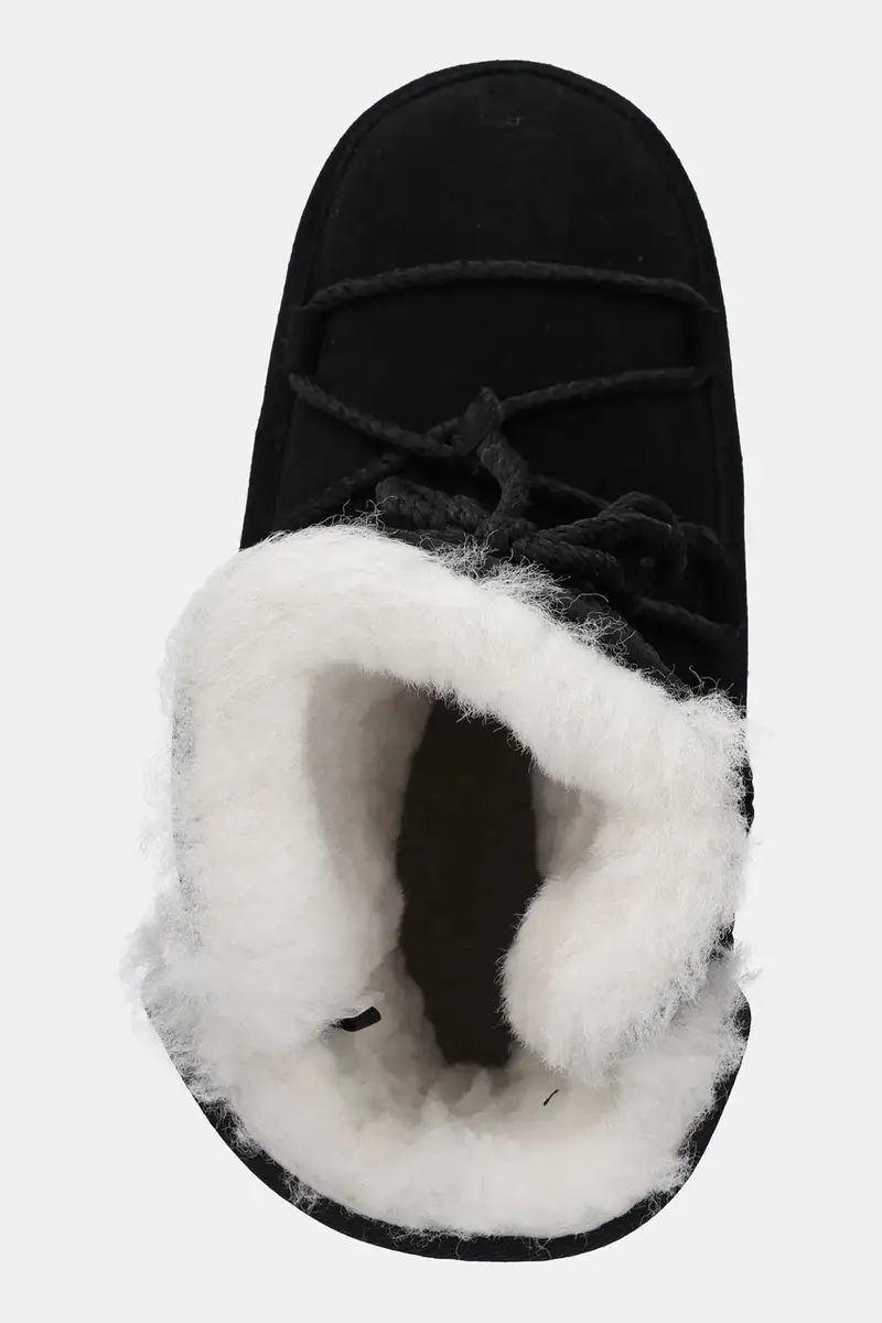 stivali da neve in camoscio MB EVX BOOT SUEDE / SHEARLING colore nero 80D1470050 N001 miniatura 4