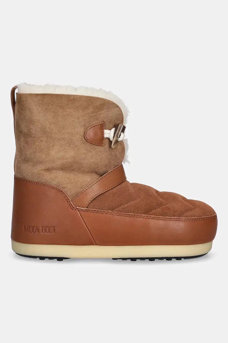 stivali da neve in camoscio MB EVX IGLOO Marrone miniatura 2