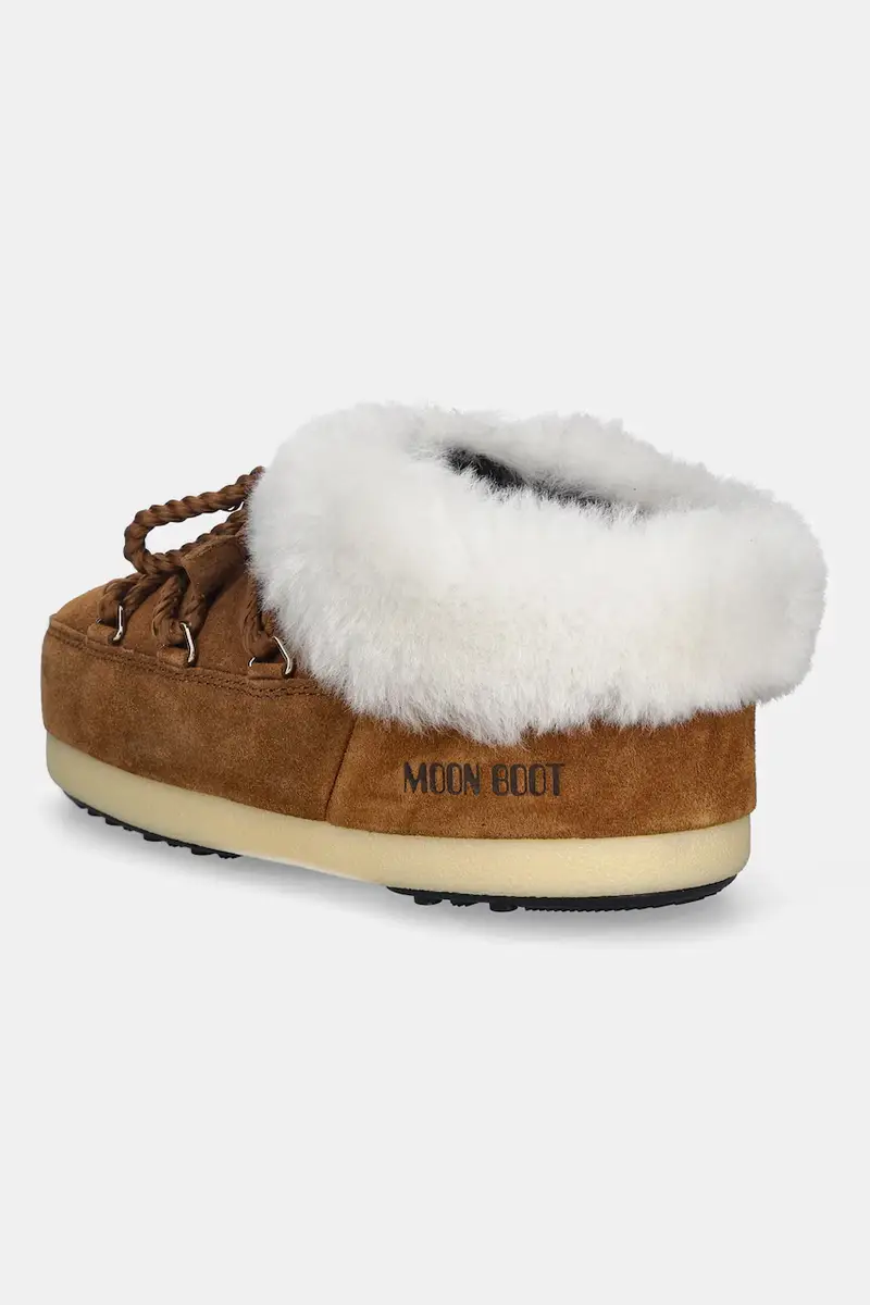 stivali da neve in camoscio MB EVX MULE SUEDE colore marrone 80D1470090 ML06 miniatura 3