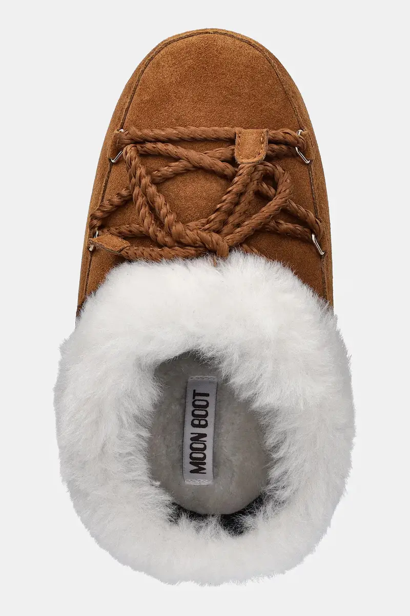 stivali da neve in camoscio MB EVX MULE SUEDE colore marrone 80D1470090 ML06 miniatura 4