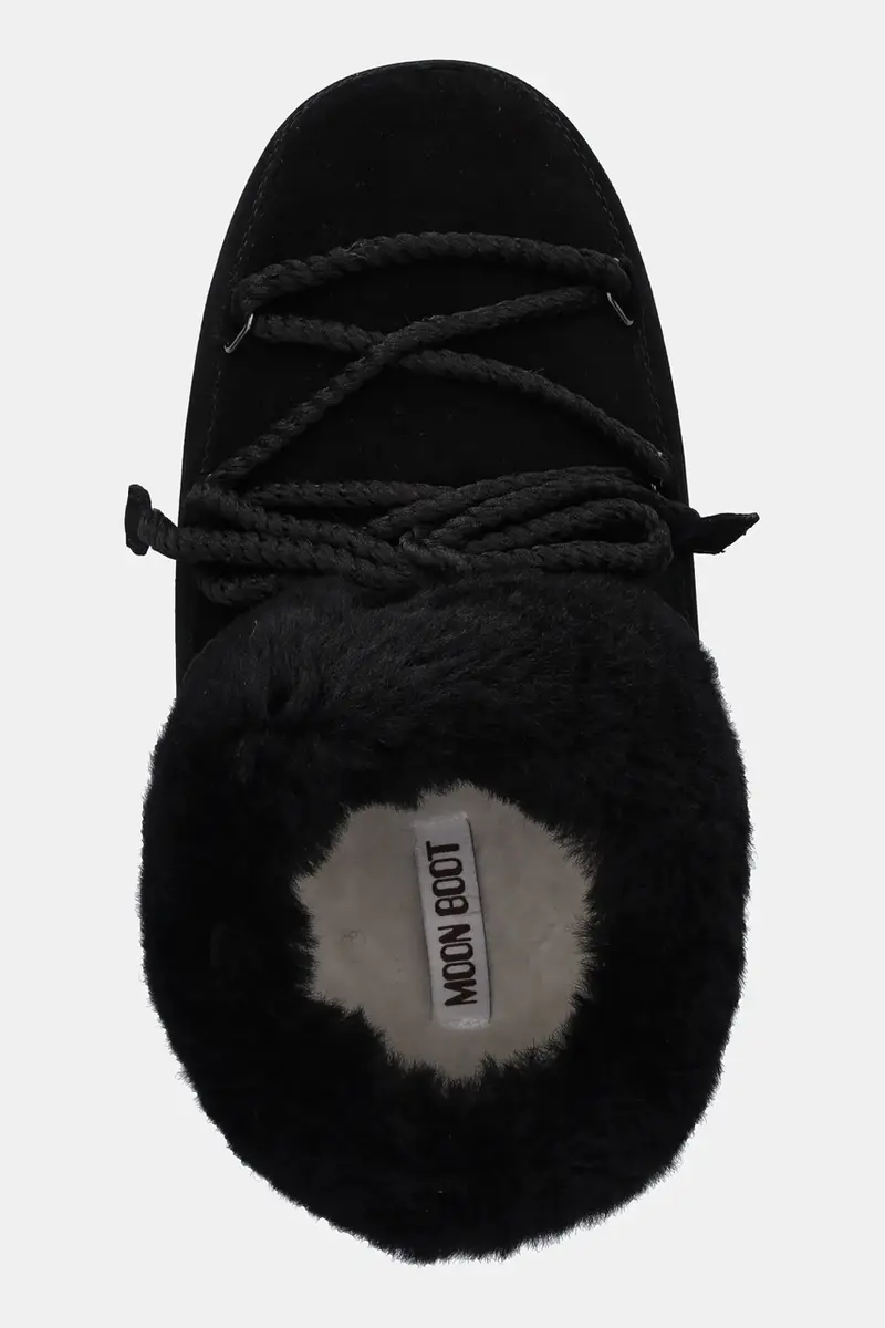 stivali da neve in camoscio MB EVX MULE SUEDE colore nero 80D1470090 NL02 miniatura 4