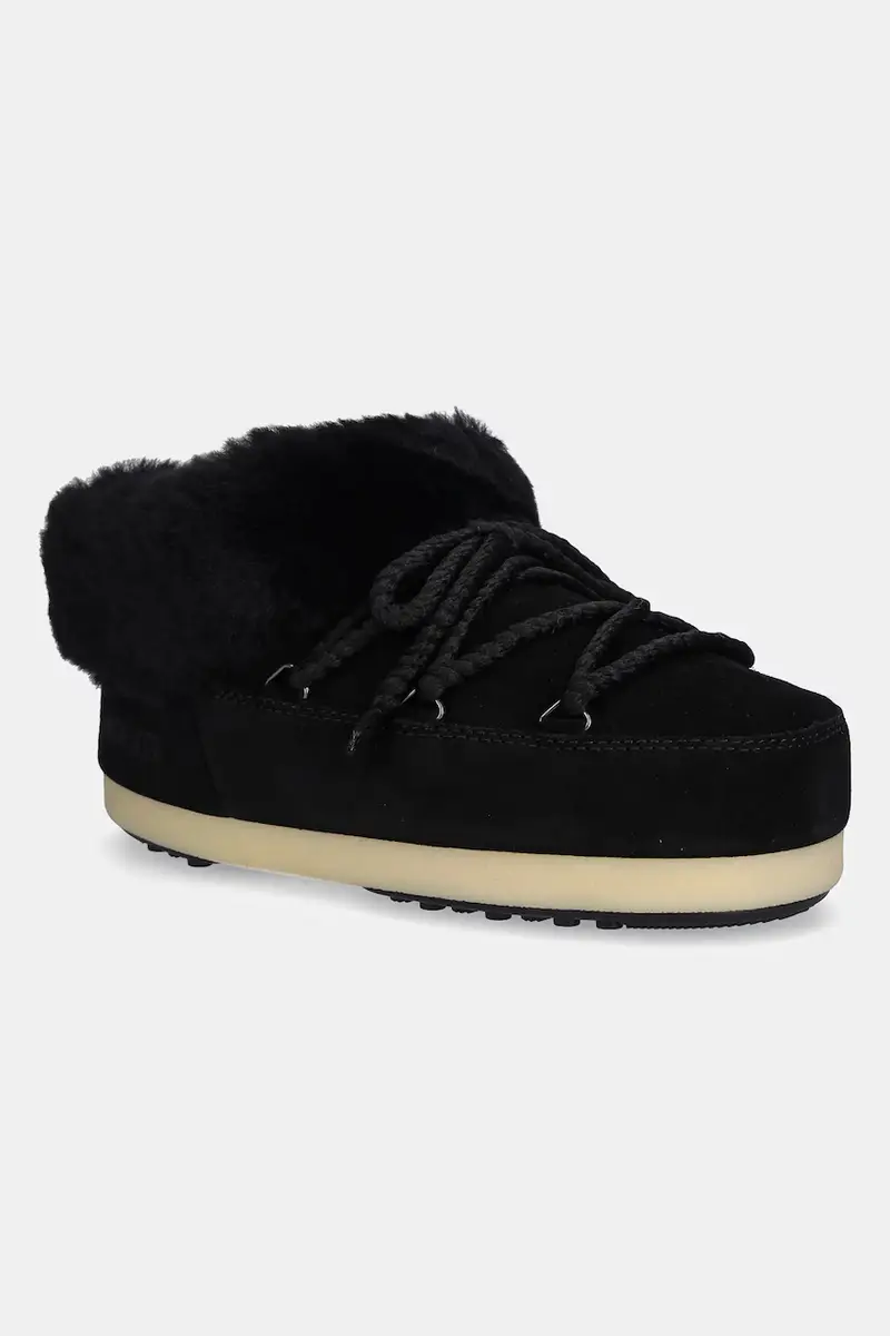 stivali da neve in camoscio MB EVX MULE SUEDE colore nero 80D1470090 NL02