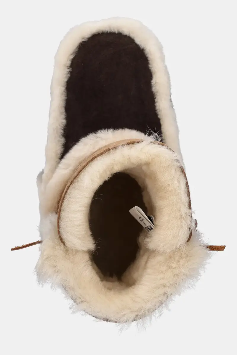 stivali da neve in camoscio MB EVX PATCH colore marrone 80D1470060 MM05 miniatura 4