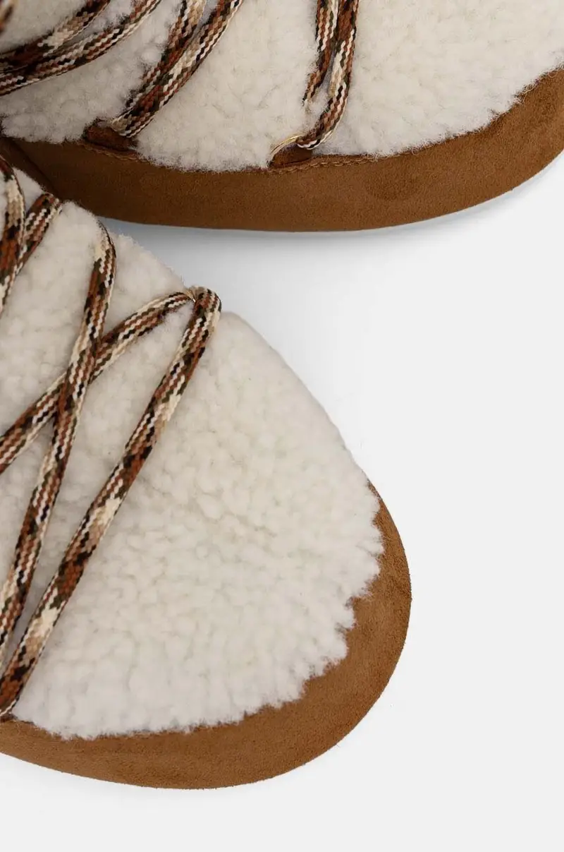 stivali da neve in camoscio MB ICON SHEARLING Marrone miniatura 4