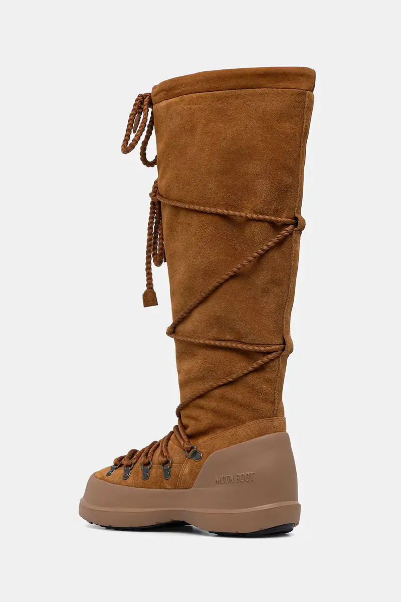 stivali da neve in camoscio MB LUNA BOOT EXTRA SUEDE colore marrone 80D2480200 M008 miniatura 3