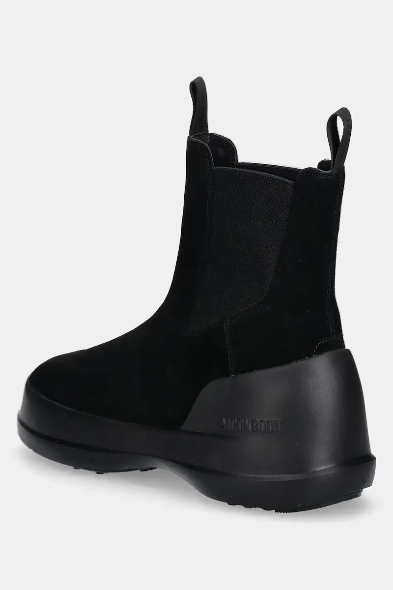 stivali da neve in camoscio MB LUNA CHELSEA SUEDE colore nero 80D2480050 N001 miniatura 3