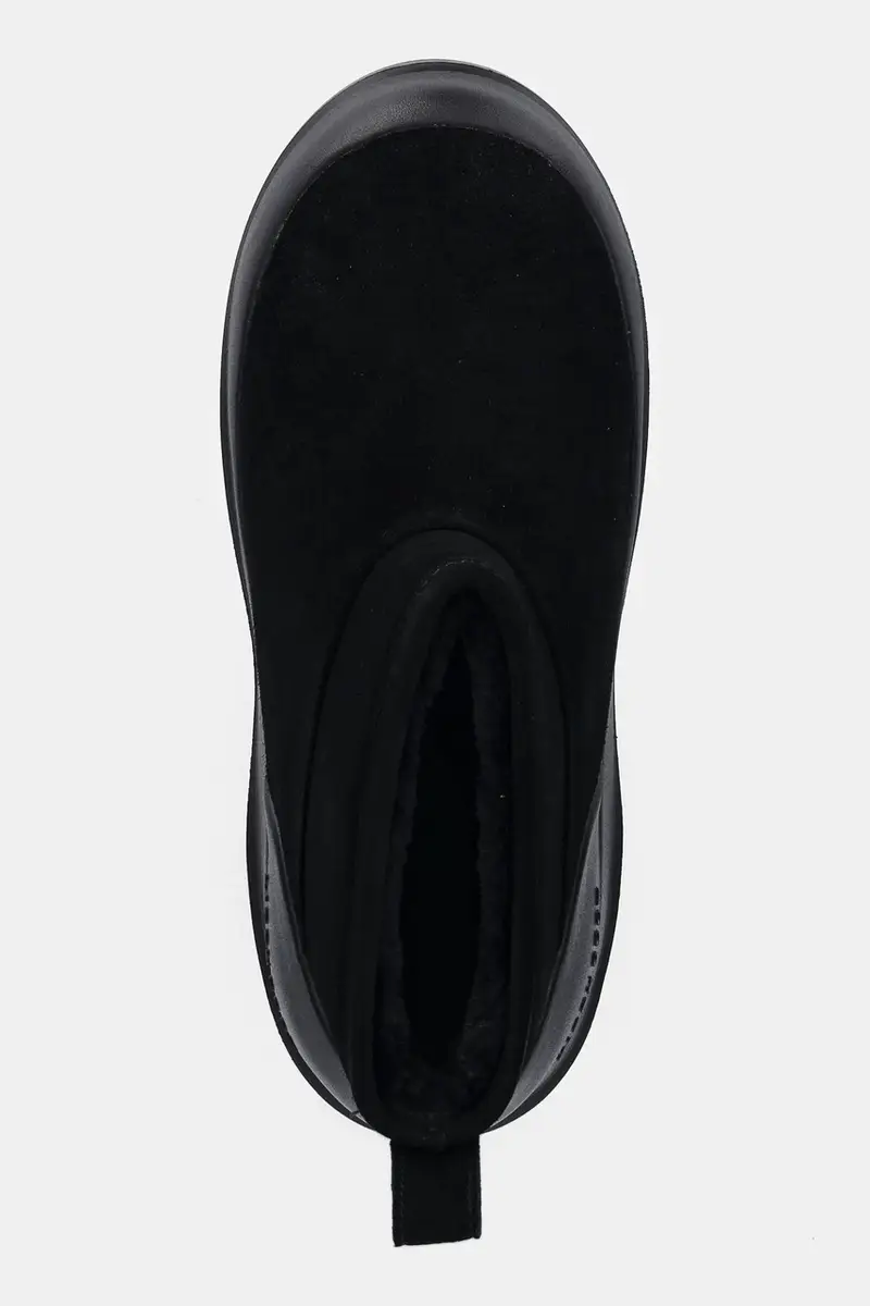 stivali da neve in camoscio MB LUNA LOW BOOT SUEDE colore nero 80D2480040 N001 miniatura 4