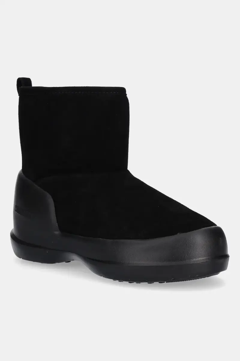 stivali da neve in camoscio MB MEZZALUNA MID BOOT colore nero 80D2500060 N001