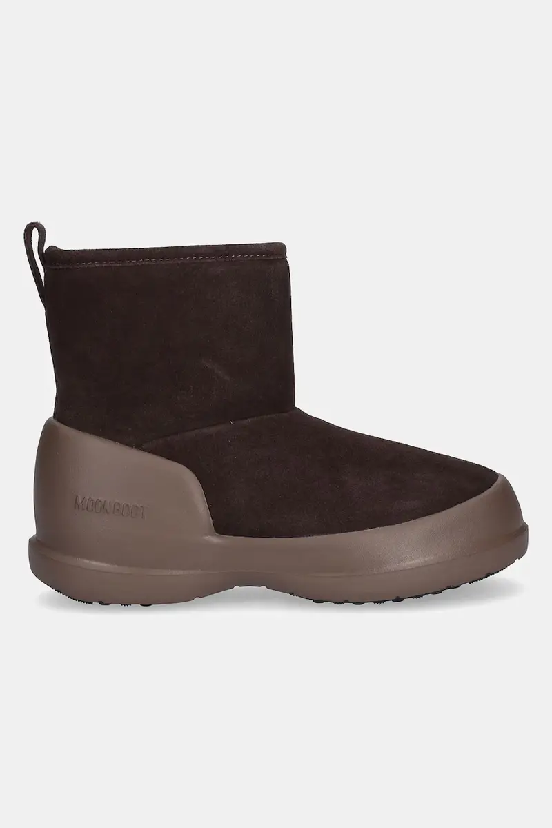 stivali da neve in camoscio MB MEZZALUNA MID BOOT Marrone miniatura 2