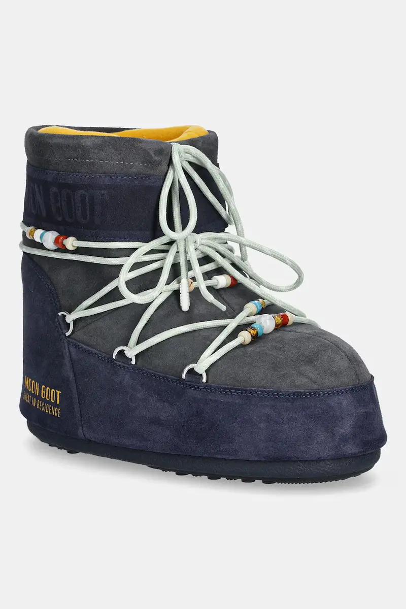 stivali da neve in camoscio MB X GIR ICON LOW SUEDE BEADS Grigio