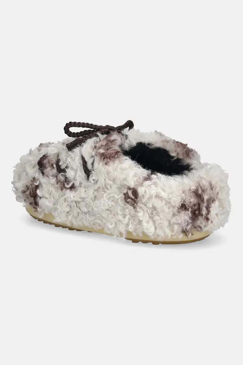 stivali da neve MB EVX MULE CURLY Beige miniatura 3