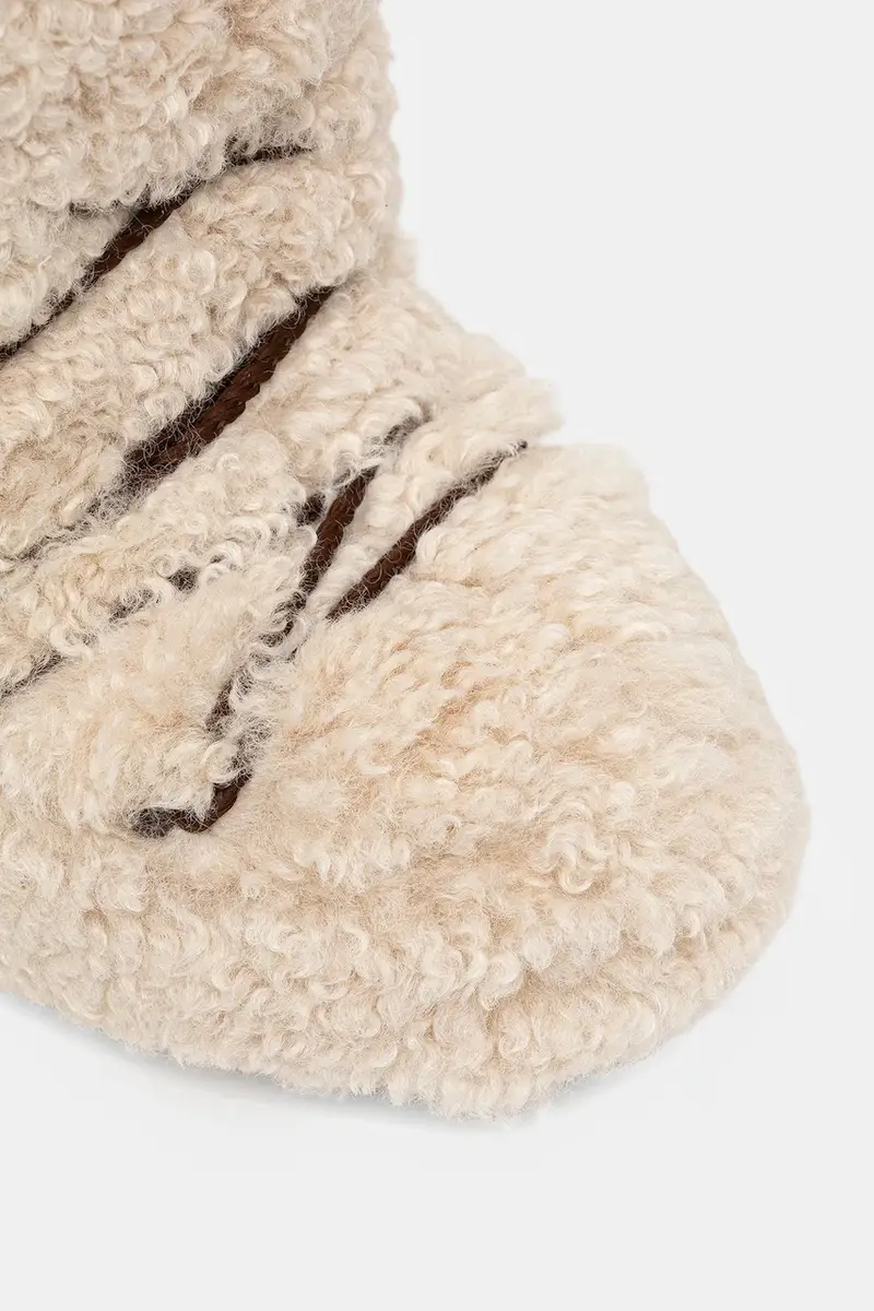 stivali da neve MB ICON CURLY EXTRA colore beige 80D1403070 L007 miniatura 4