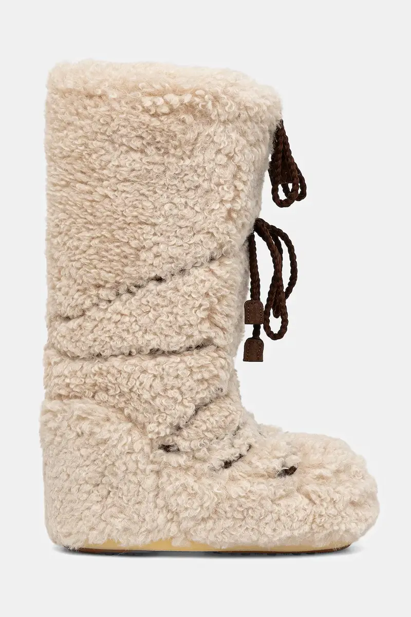 stivali da neve MB ICON CURLY EXTRA colore beige 80D1403070 L007 miniatura 2