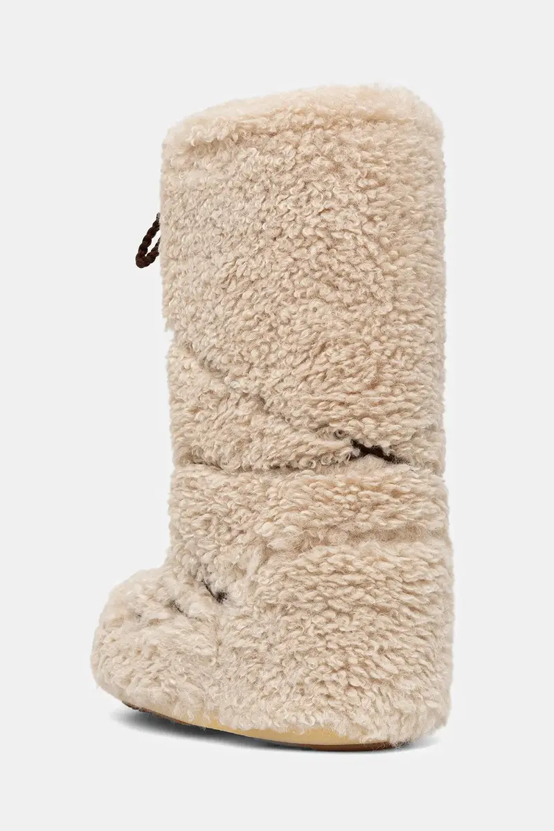 stivali da neve MB ICON CURLY EXTRA colore beige 80D1403070 L007 miniatura 3