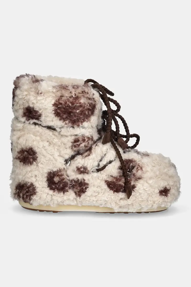 stivali da neve MB ICON LOW CURLY colore beige 80D1409690 MM04 miniatura 2