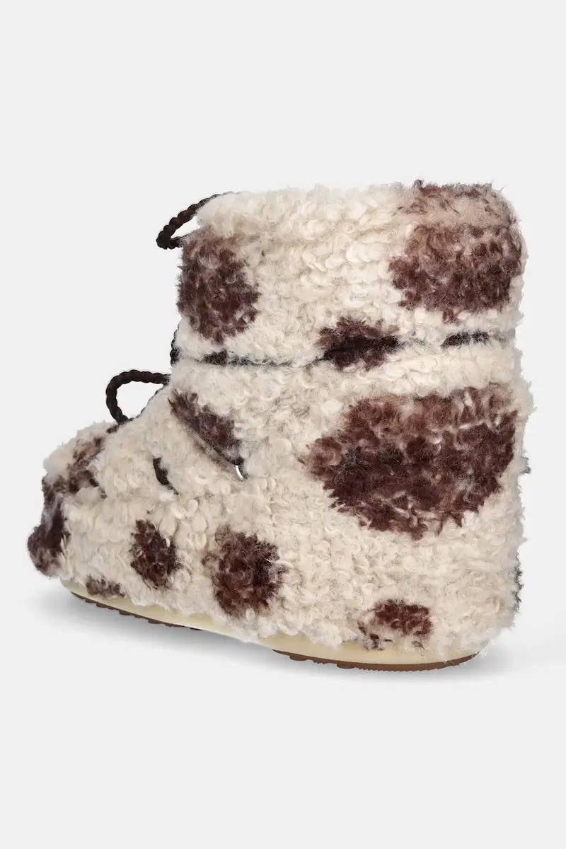 stivali da neve MB ICON LOW CURLY colore beige 80D1409690 MM04 miniatura 3