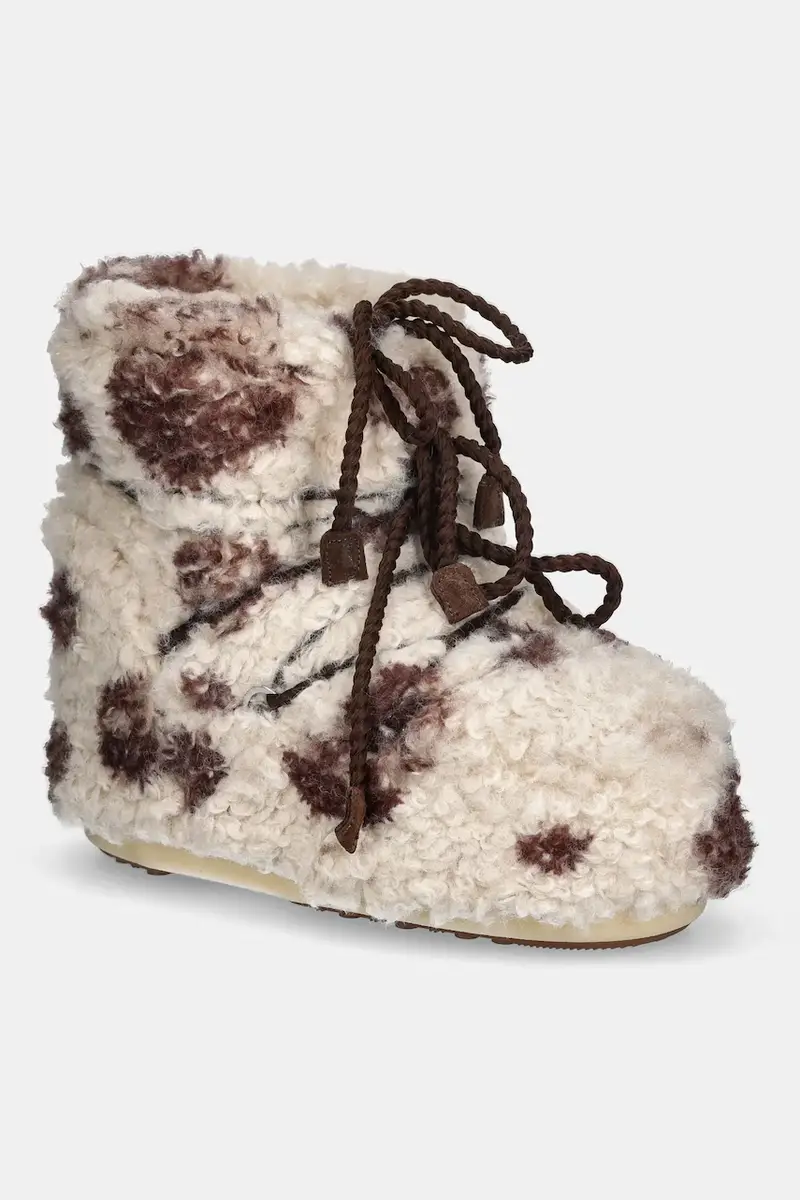 stivali da neve MB ICON LOW CURLY colore beige 80D1409690 MM04