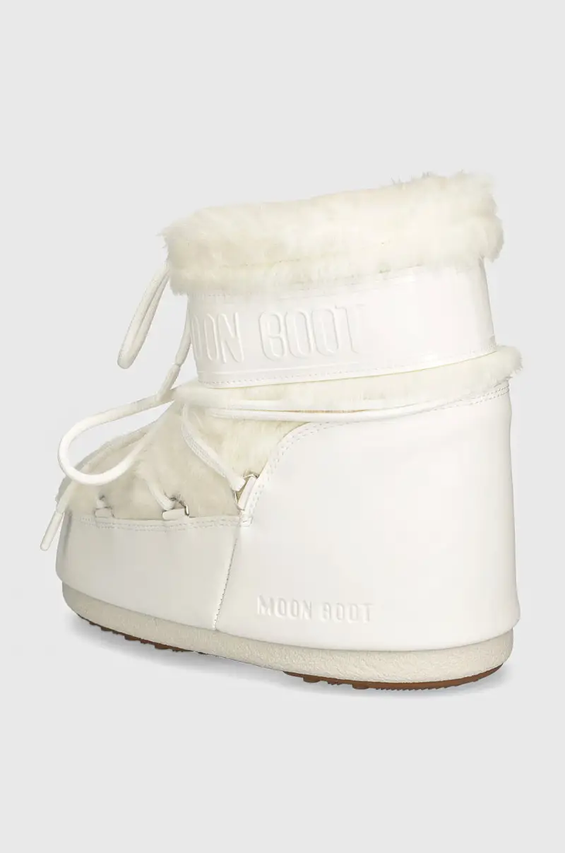 stivali da neve MB ICON LOW FAUX FUR colore bianco 80D1409390 A002 miniatura 3