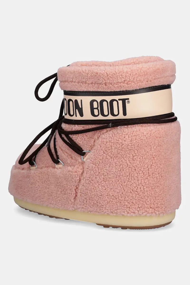 stivali da neve MB ICON LOW FLEECE colore rosa 80D1409700 J001 miniatura 3