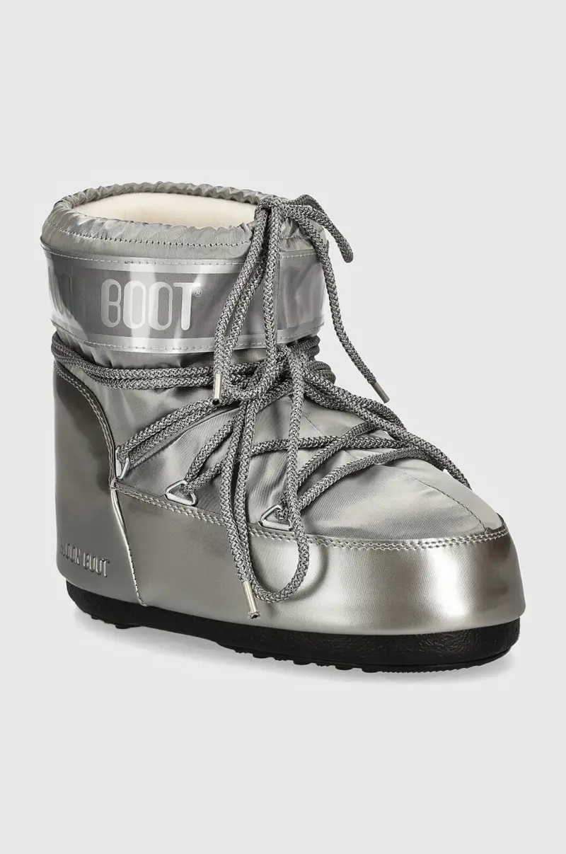 stivali da neve MB ICON LOW GLANCE colore argento 80D1409350 H001