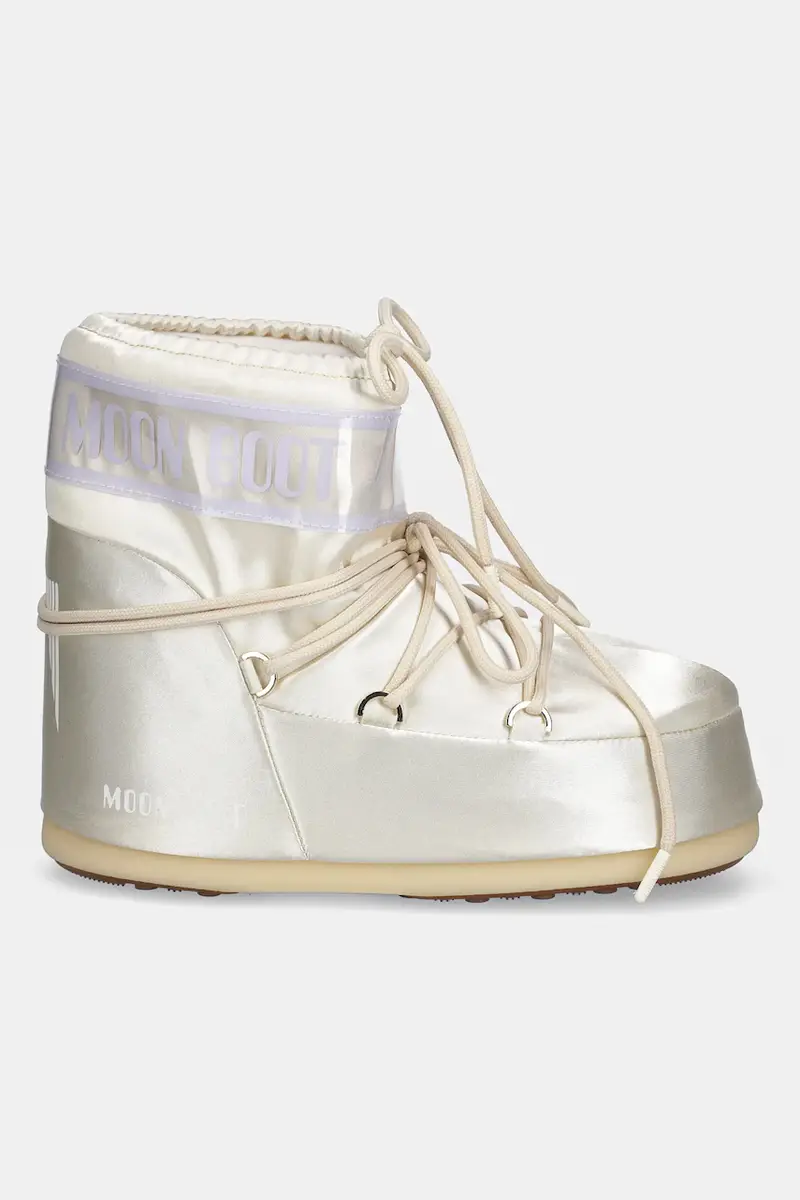 stivali da neve MB ICON LOW PEARLY colore beige 80D1409660 L020 Argento miniatura 2