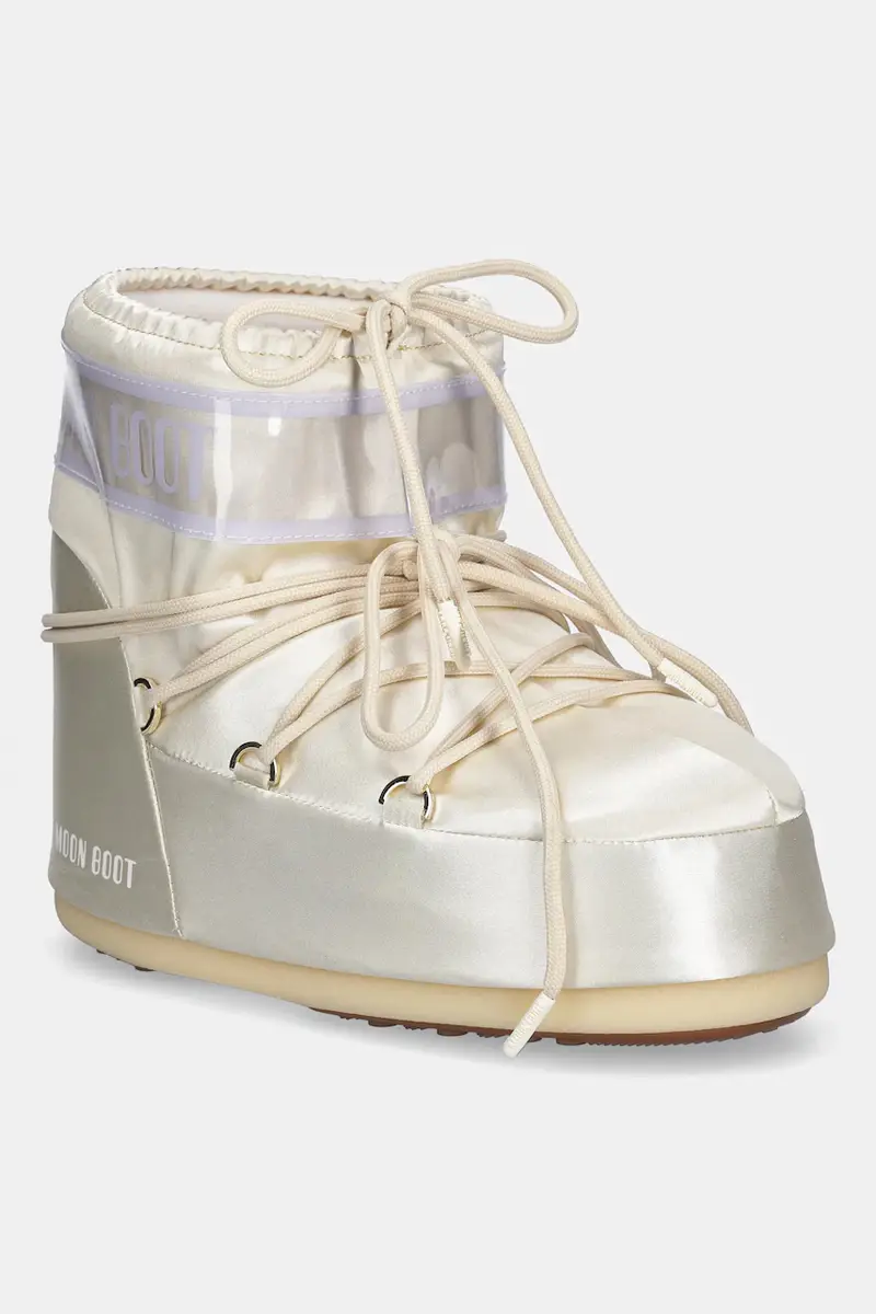 stivali da neve MB ICON LOW PEARLY colore beige 80D1409660 L020 Argento