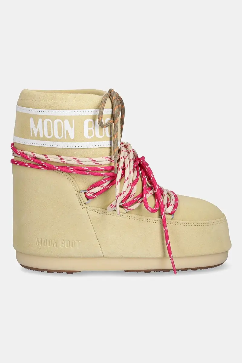 stivali da neve MB ICON LOW SUEDE LACES colore giallo 80D1409670 B021 miniatura 2