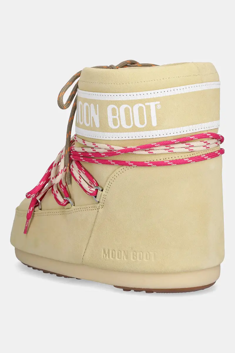 stivali da neve MB ICON LOW SUEDE LACES colore giallo 80D1409670 B021 miniatura 3