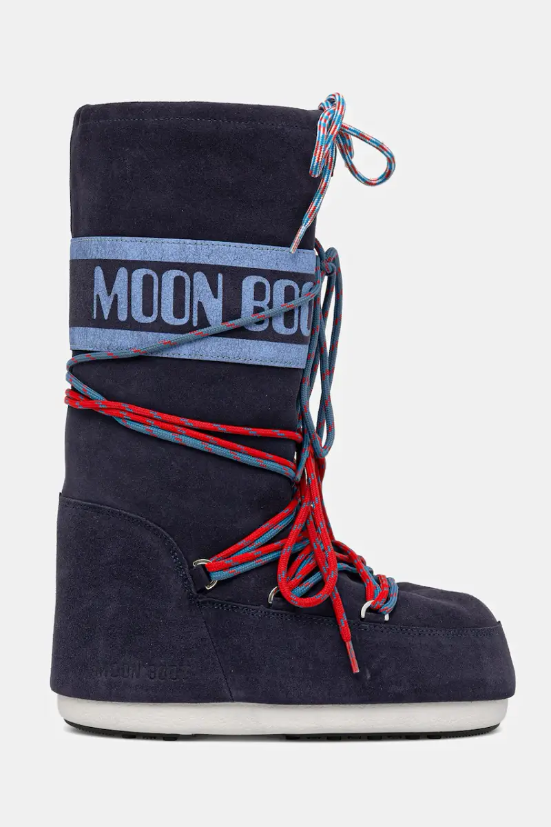 stivali da neve MB ICON SUEDE LACES colore blu navy 80D1403050 F017 miniatura 2