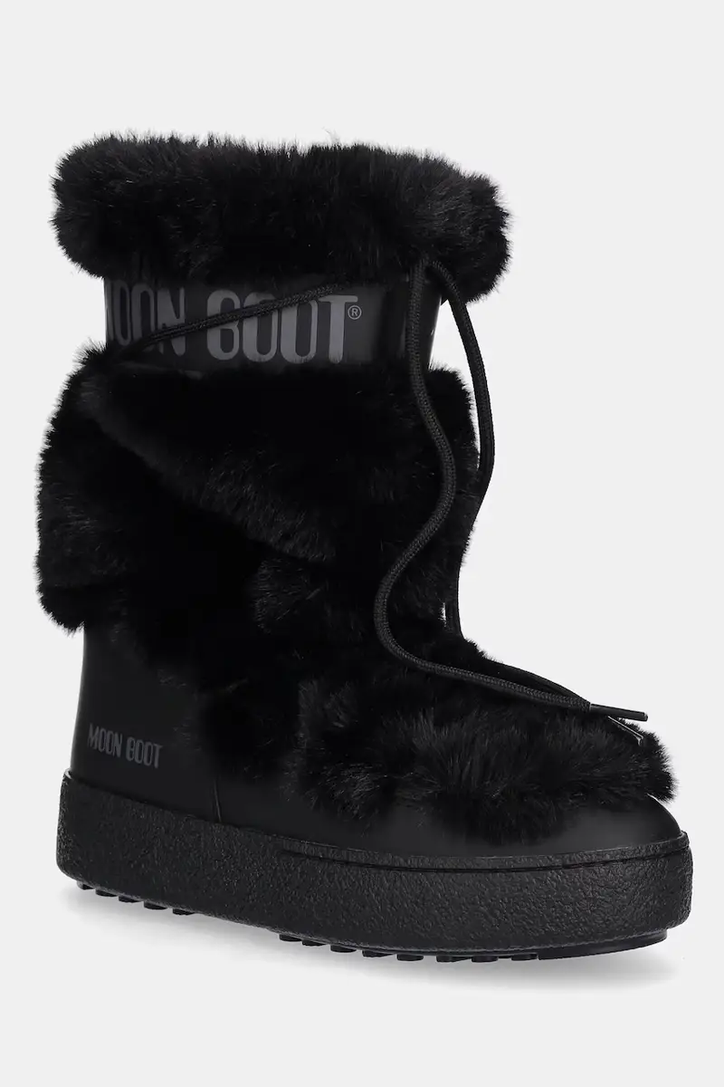 stivali da neve MB LTRACK FAUX FUR HIGH WP colore nero 80D2450210 N001
