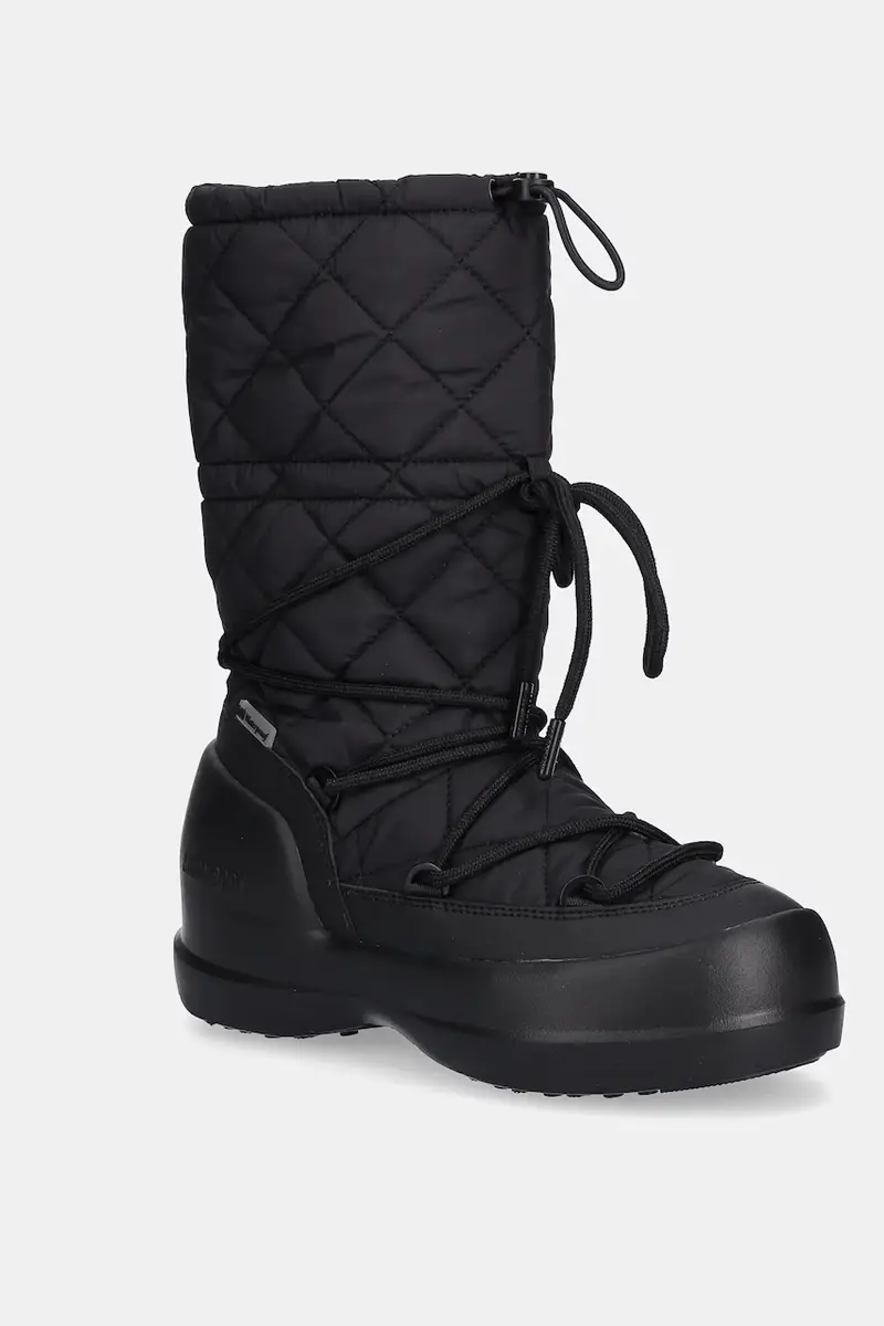 stivali da neve MB MEZZALUNA QUILTED HIGH BOOT WP colore nero 80D2500080 N001