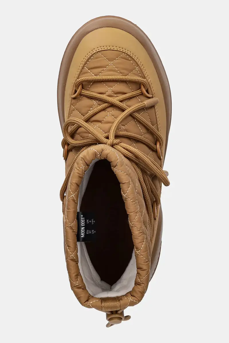 stivali da neve MB MEZZALUNA QUILTED MID WP colore marrone 80D2500020 L003 miniatura 4