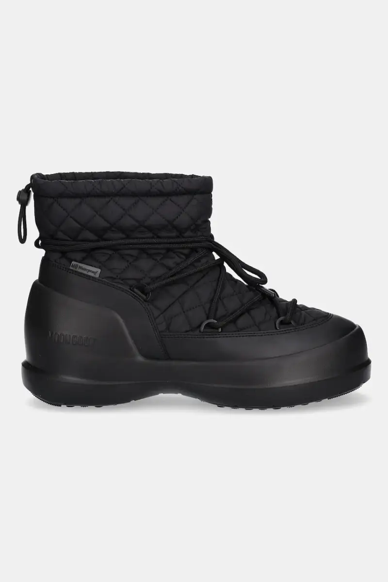 stivali da neve MB MEZZALUNA QUILTED MID WP colore nero 80D2500020 N001 miniatura 2