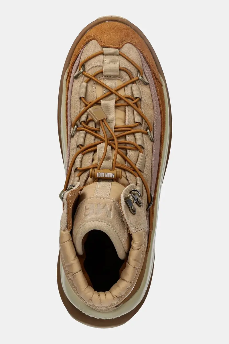 stivali da neve MB MOON247 XLACE MID colore marrone 80D2490030 M034 miniatura 4