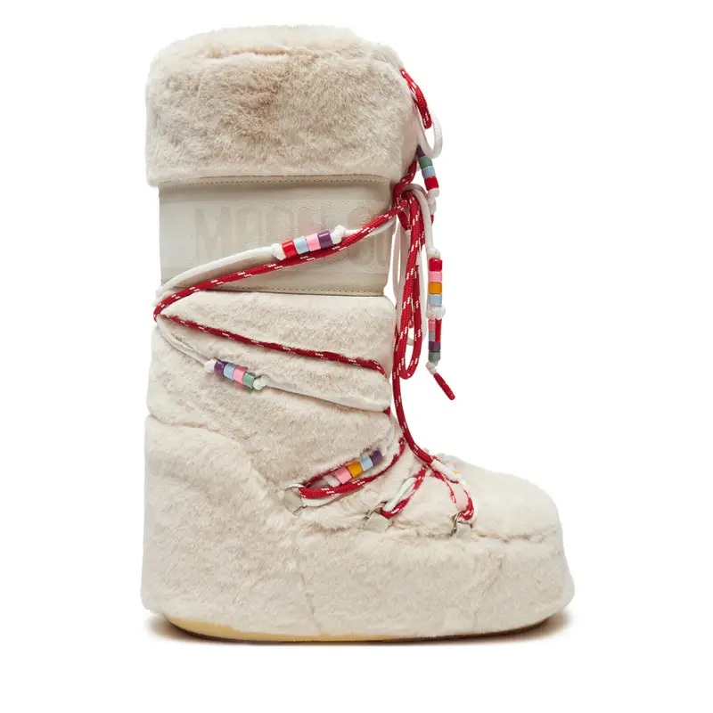 Stivali da neve Moon Boot 80D1408990 Beige