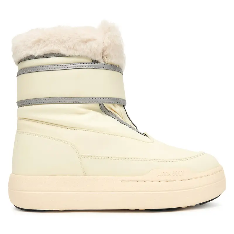 Stivali da neve Moon Boot Jr Park Strap 80D3440030 D Beige