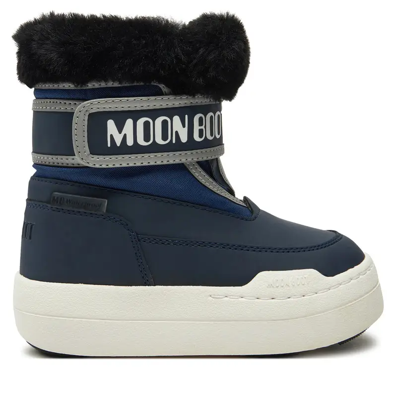 Stivali da neve Moon Boot Junior Park Strap 80D3440030 Blu scuro