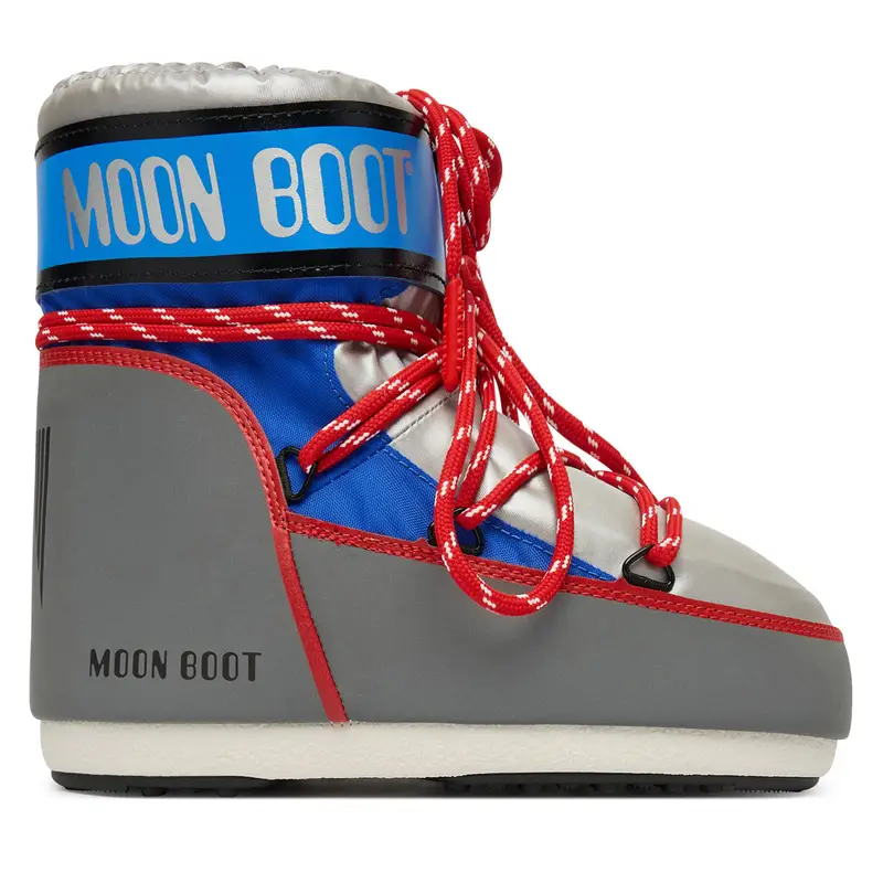 Stivali da neve Moon Boot Mb Icon Low Space Racing 80D1409650 Grigio