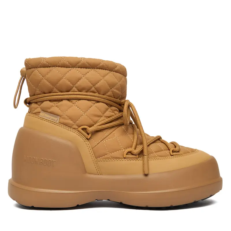 Stivali da neve Moon Boot Mb Mezzaluna Quilted Mid Wp 80D2500020 Marrone