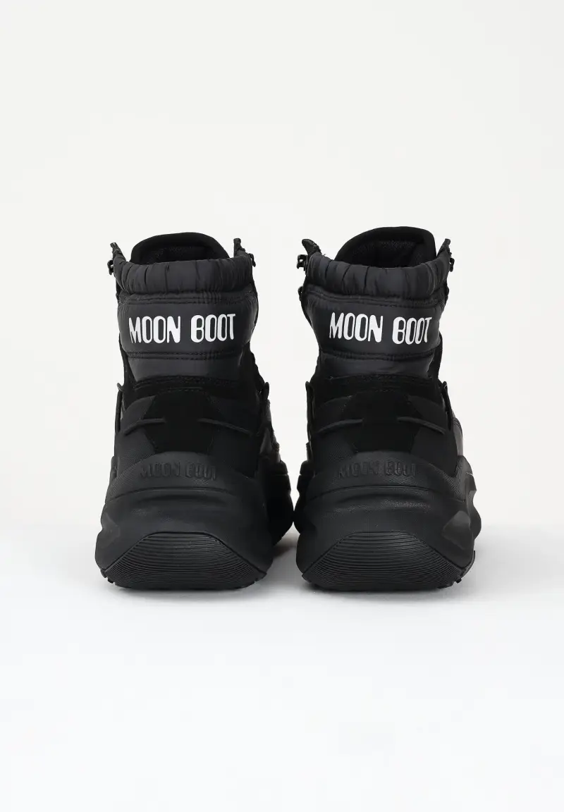 Stivali da neve MOON247 XLACE MID neri da uomo miniatura 2