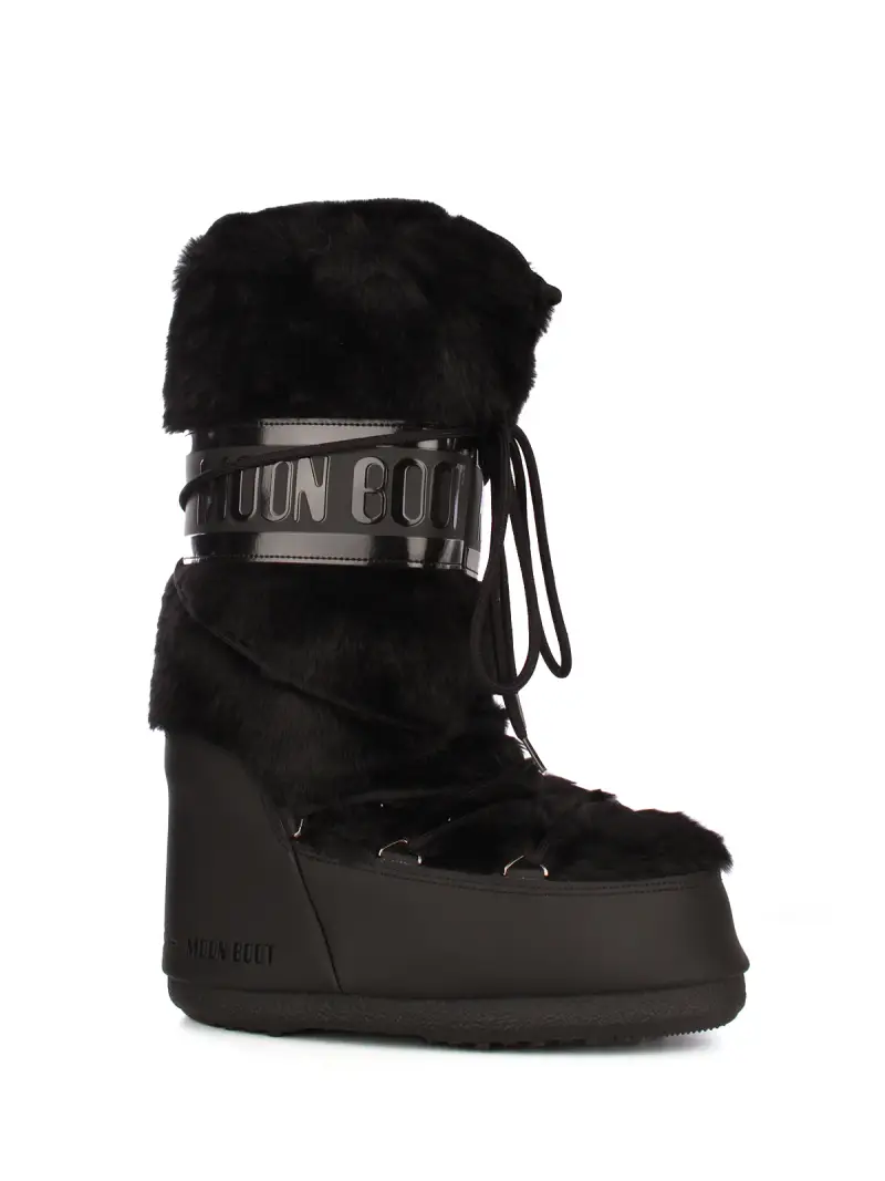 Moon Boot Stivali Donna Nero miniatura 2