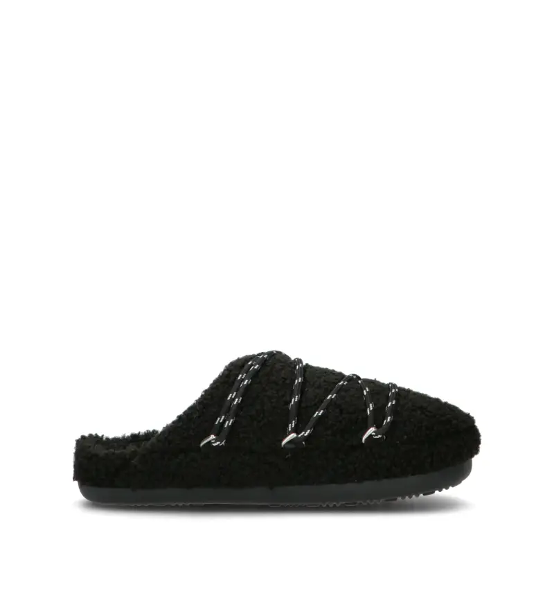 TEDDY SLIPPER Sabot donna nero Vario