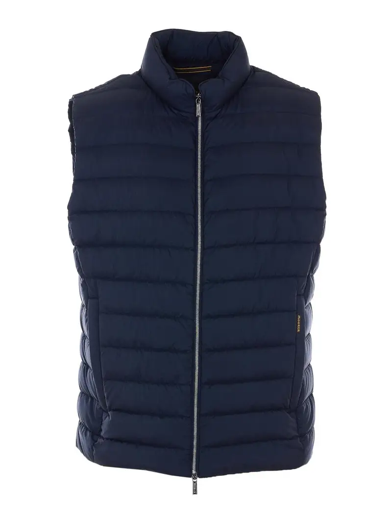 Gilet In Calaf Blu Scuro