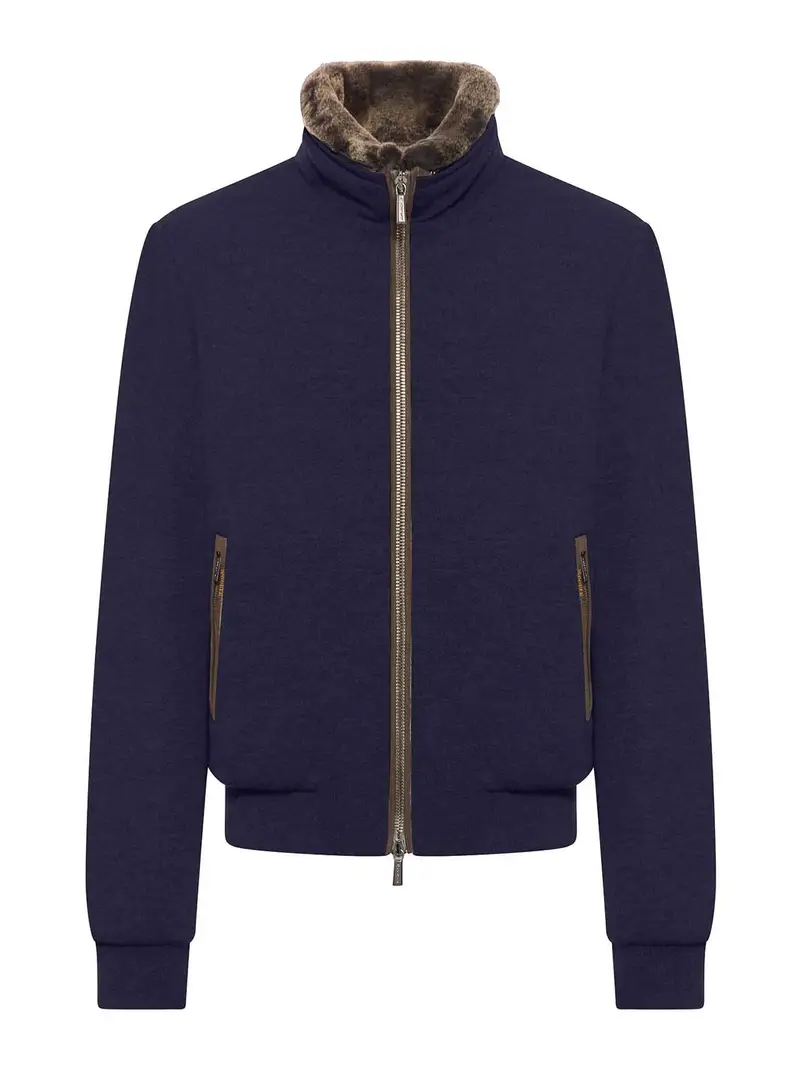 Giubbotto bomber Bellati Blu