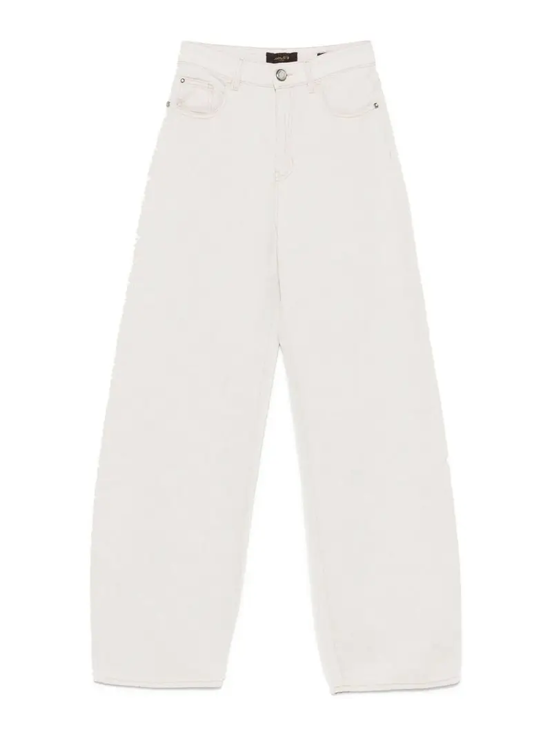 Pantaloni blanche Beige Chiaro